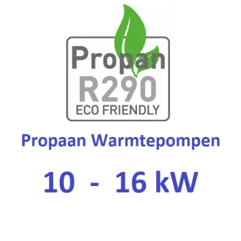 Propaan Warmtepompen 10 - 16 kW
