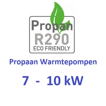 Propaan Warmtepompen 7 - 10 kW